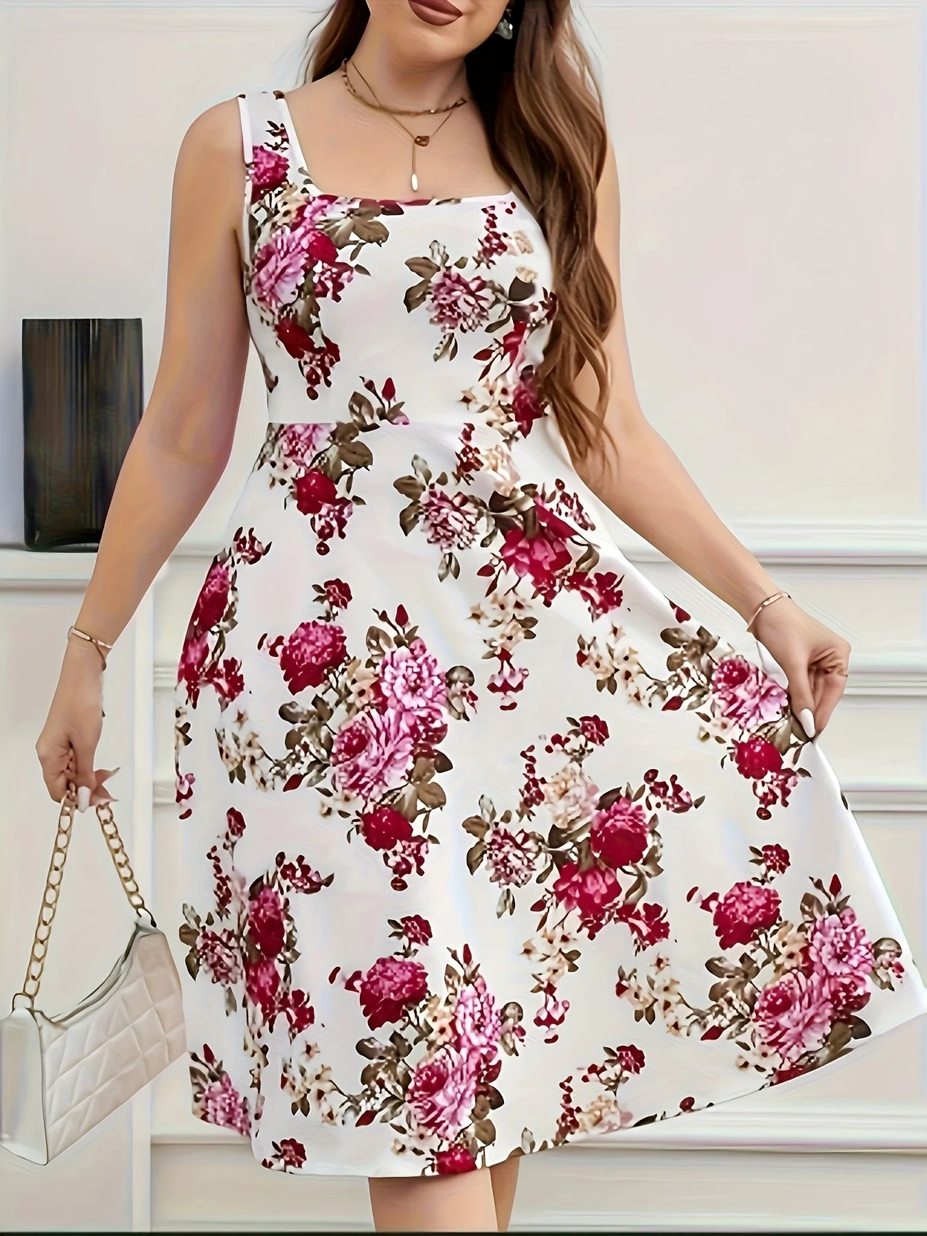 Vestido Floral de Verano