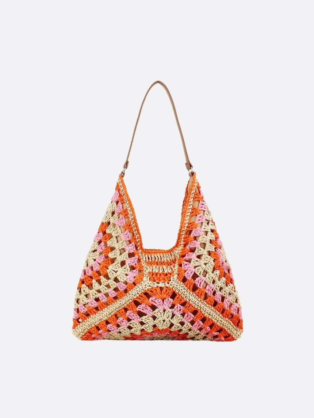 Bolso Boho Triangular Hecho a Mano
