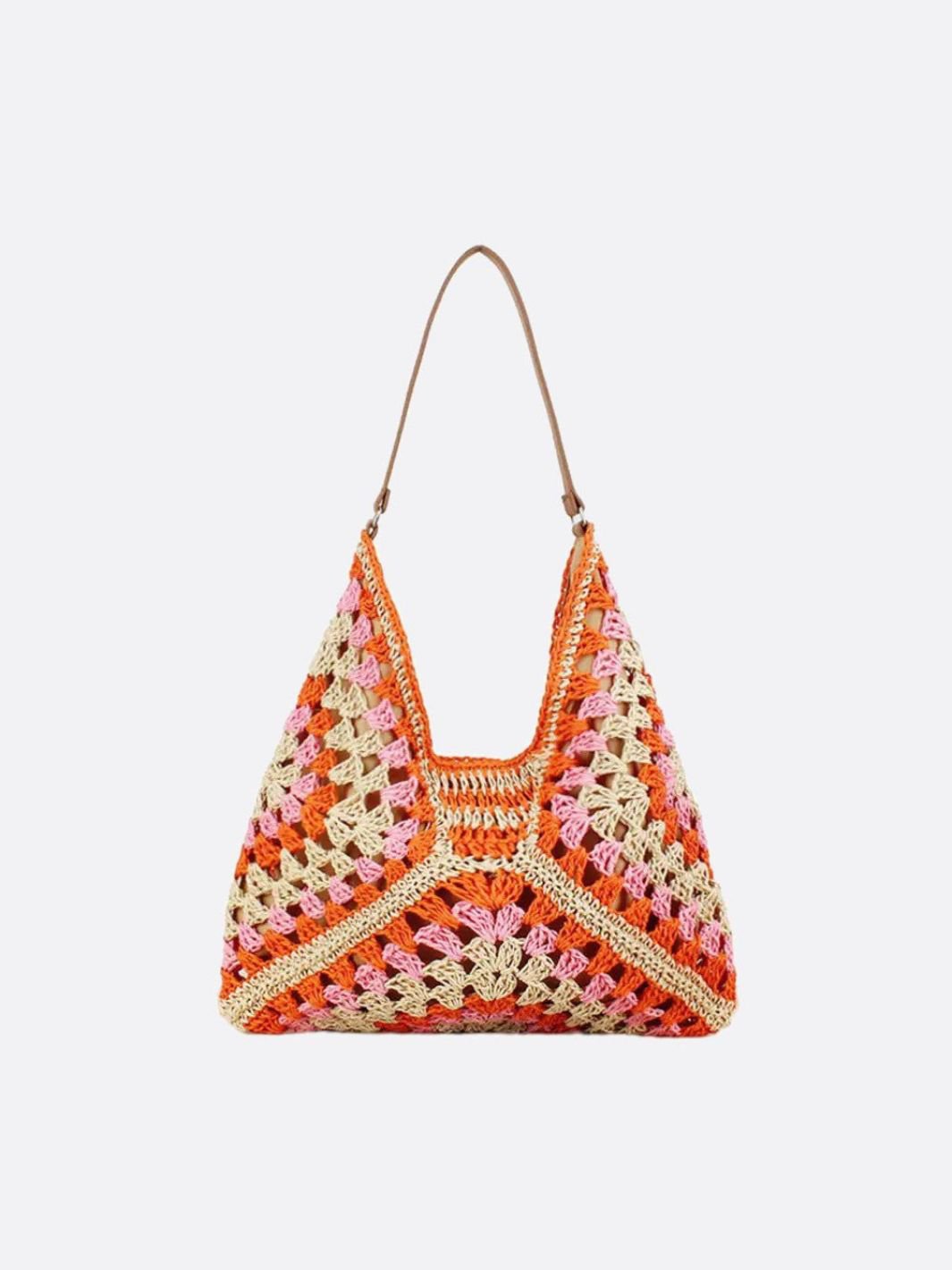 Bolso Boho Triangular Hecho a Mano